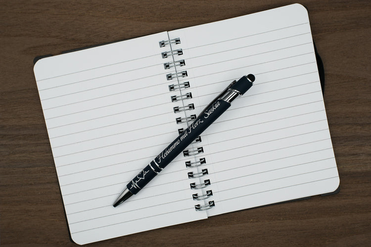 Personalisierter Kugelschreiber für Hebamme mit Gravur – Touchpen & Name