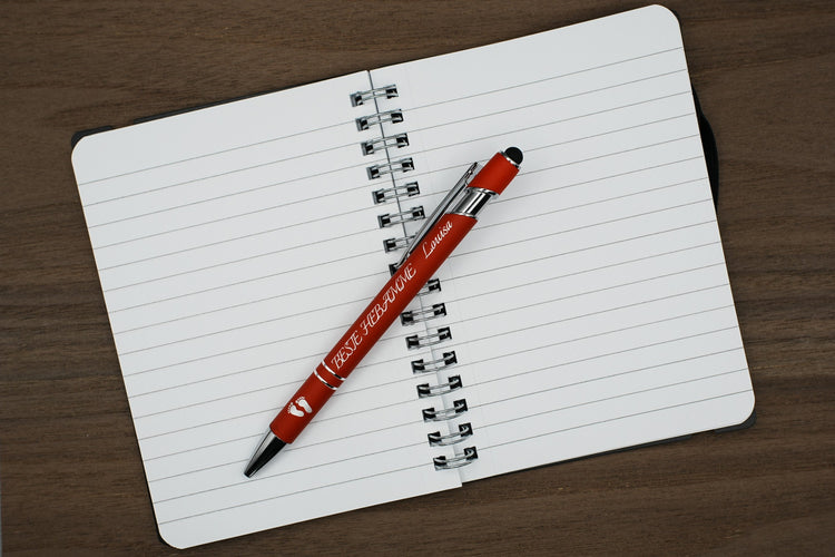 Personalisierter Kugelschreiber für Hebamme mit Gravur – Touchpen & Name